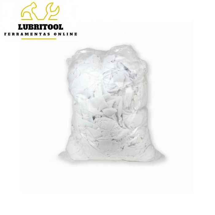 Fardo de Trapo Branco Sem Pêlo 10/25/50Kg | NOVOS