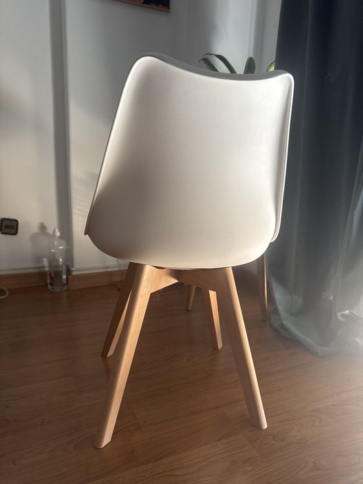 4 cadeiras nunca usadas conforama (yessi pack de 4 silla)