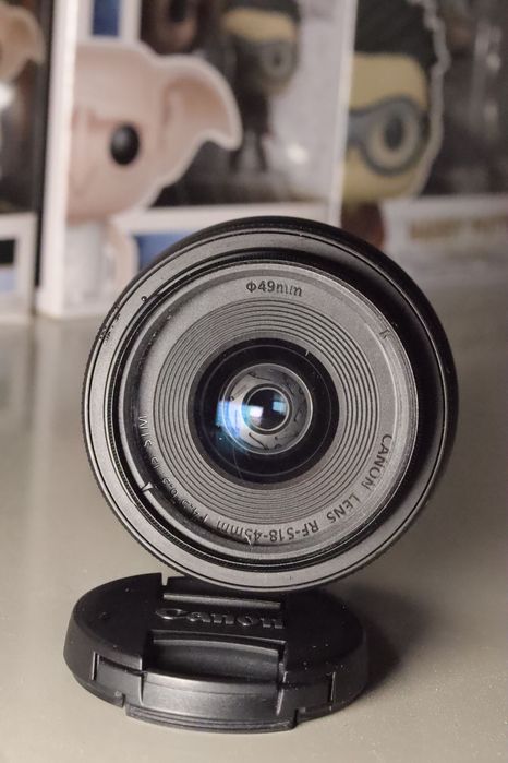 Lente canon RF 18-45mm