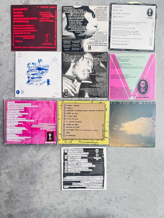 Flor Caveira - diversos cd