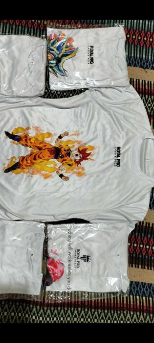 Tshirt Goku fitness and Fashion