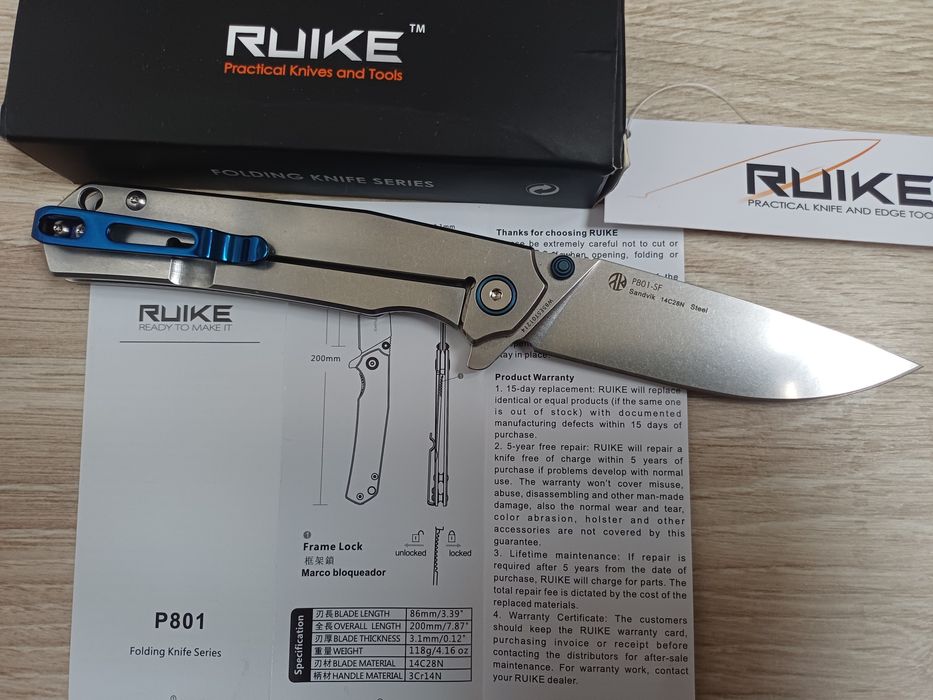 Ніж складний Ruike.