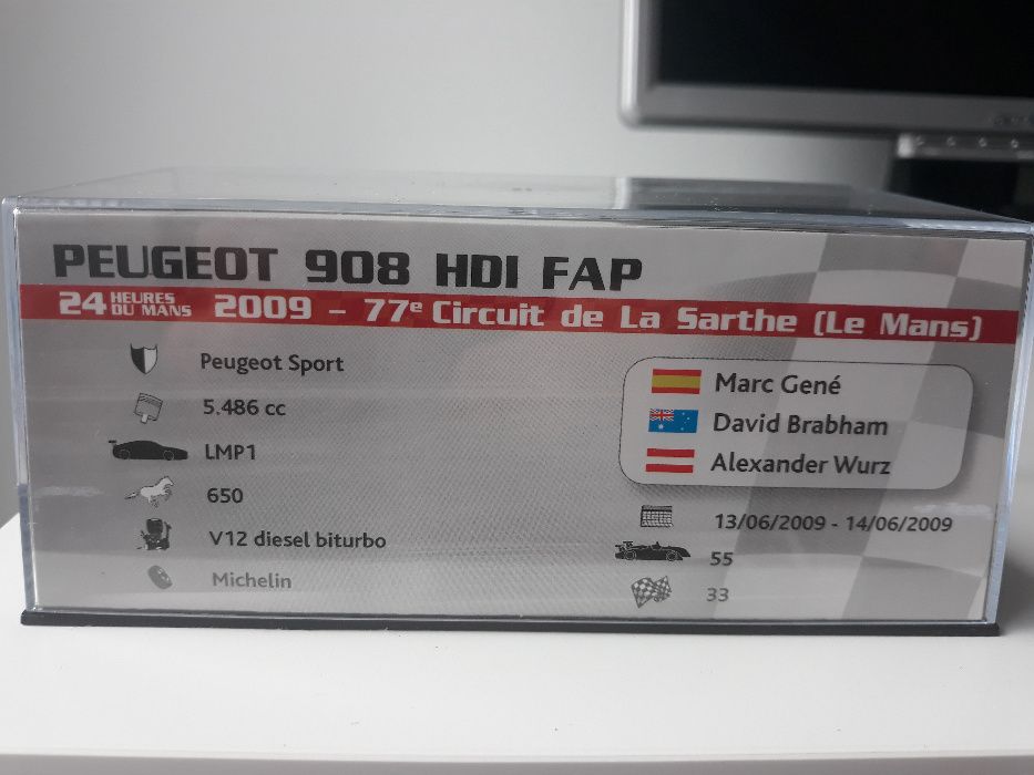 Carros coleção Altaya Le mans 1/43