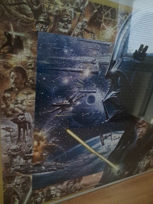 Puzle Star Wars w antyramie