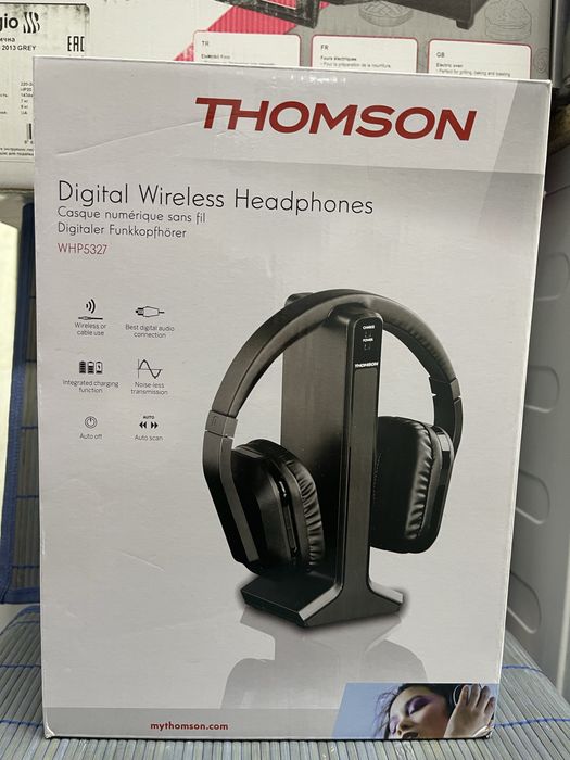 Комп'ютерна гарнітура Thomson WHP 5327 Black