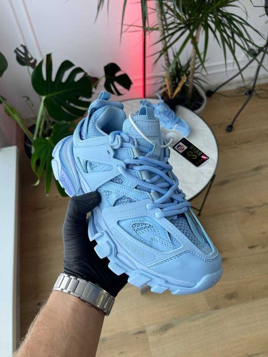!SALE! Кросівки Balenciaga Track 3.0 Light Blue 36 37 38 39 40 41 42