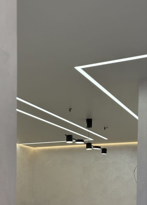 Натяжні стелі будь-яких видів складності‼️ Стелі під ключ