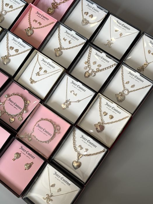 Подарунковий набір Juicy Couture новий оригінал, сережки, браслети