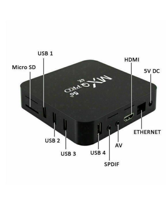 ТВ-приставка Smart TV box MXQ Pro 4k 5g: 550 грн. - Інша ТВ ...