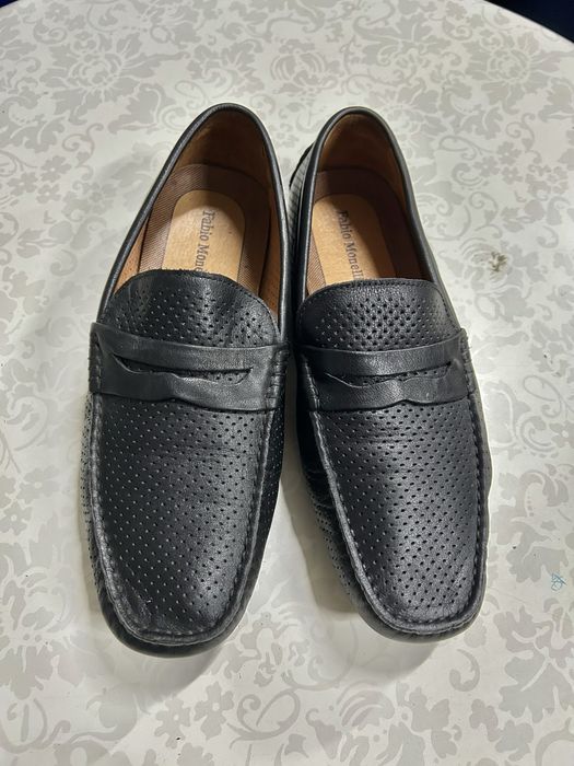 Шкіряні чоловічі макасини лофери 40р