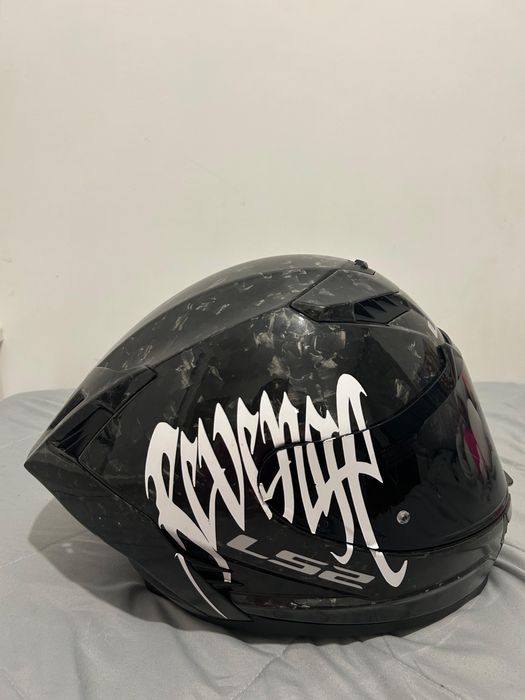 Capacete LS2 Ff807 Dragon Carbon