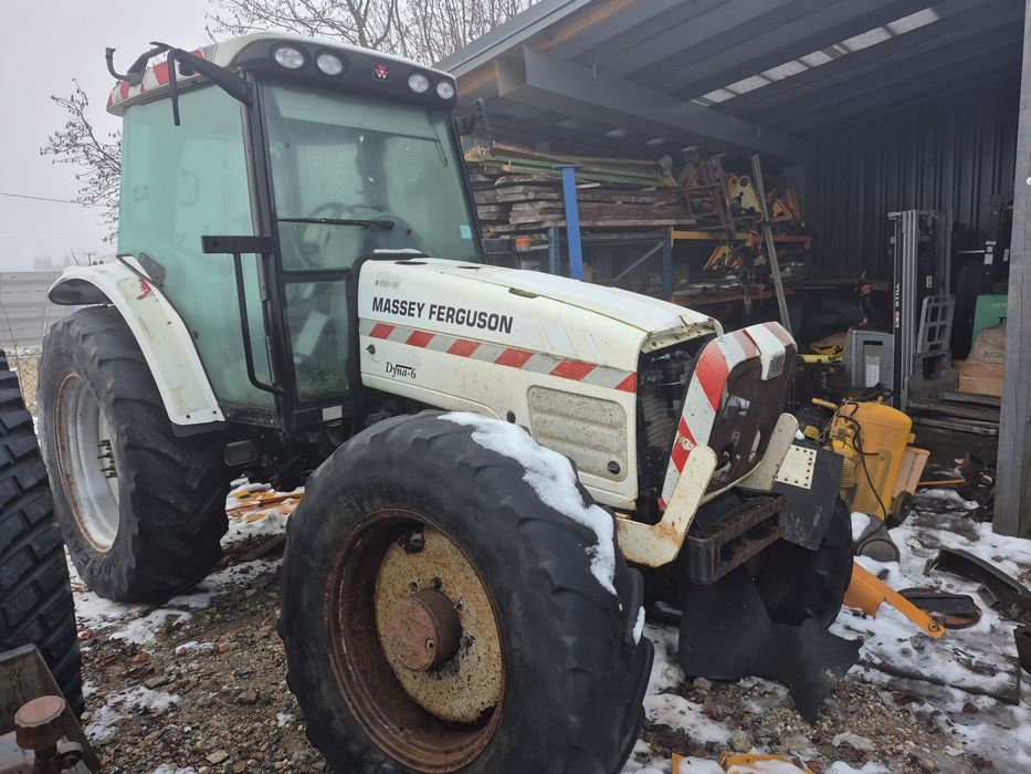 Kabina do massey ferguson 6465 dyna 6 skrzynia biegów, silnik ,most mf
