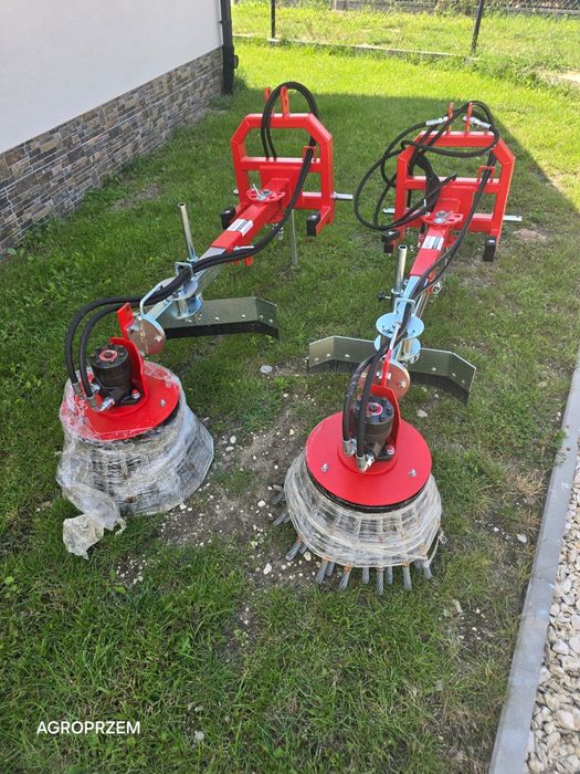 Odchwaszczarka rotacyjna hydrauliczna na tuz ciągnika TRANSPORT
