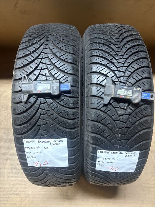 2x 175/65R14 82T FALKEN EUROALL SEASON AS210 opona wielosezon 3PMSF