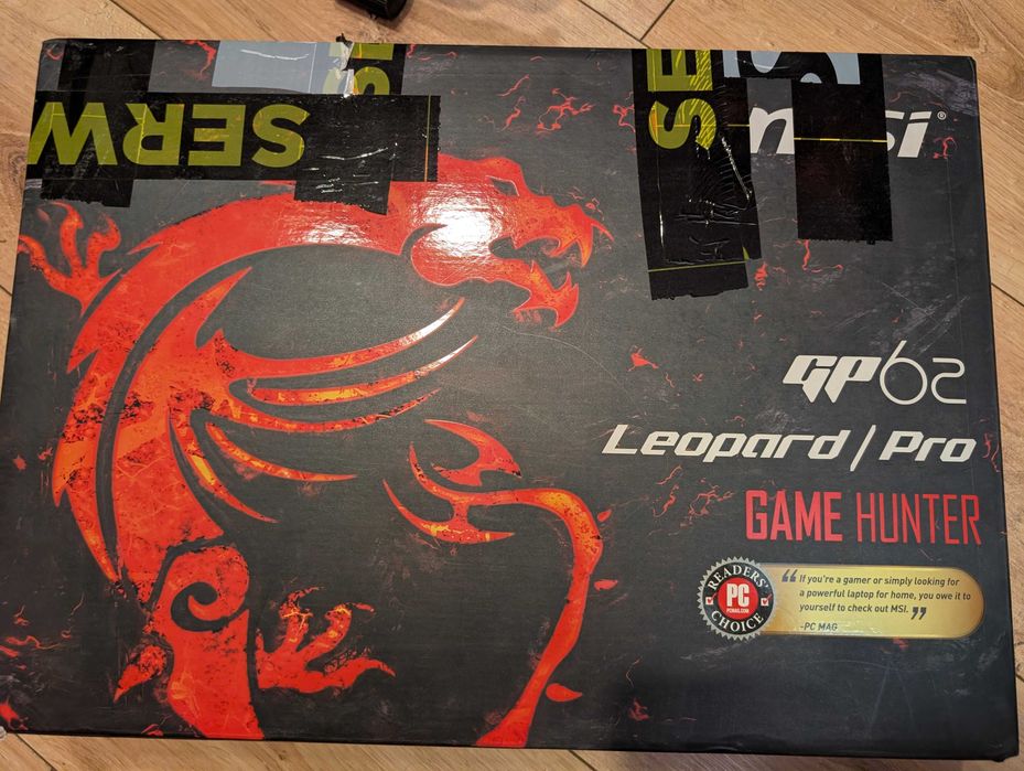 Laptop MSI GP62 Leopard GTX 1050