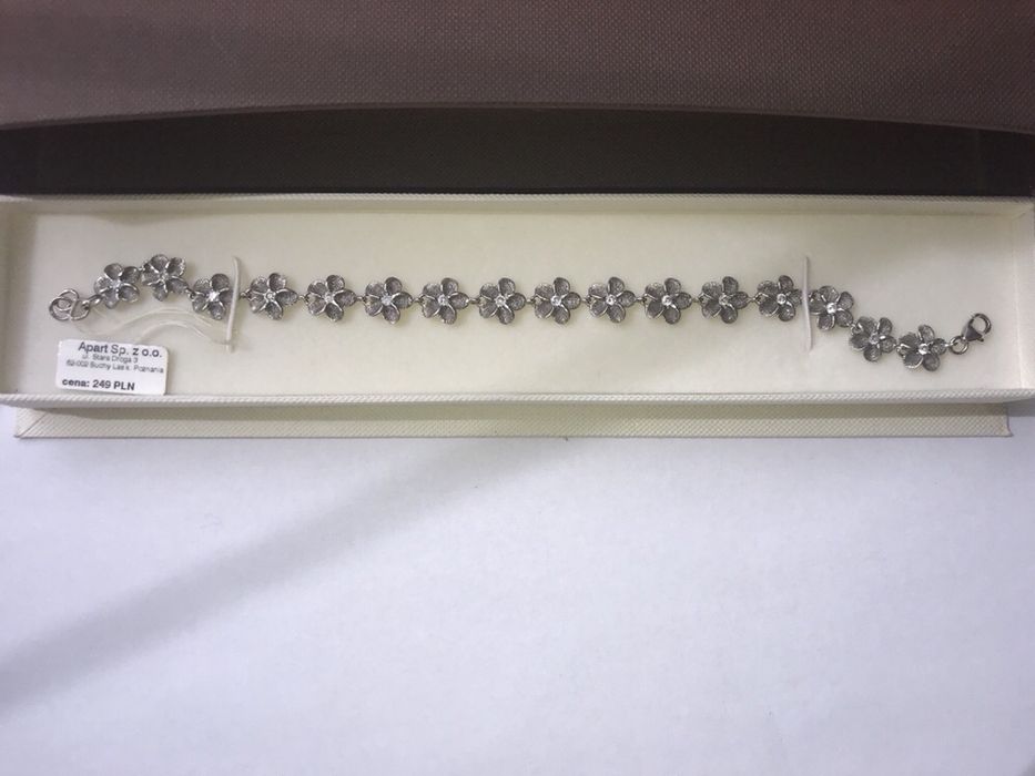 Srebrna bransoleta Apart 925  dł. 21cm