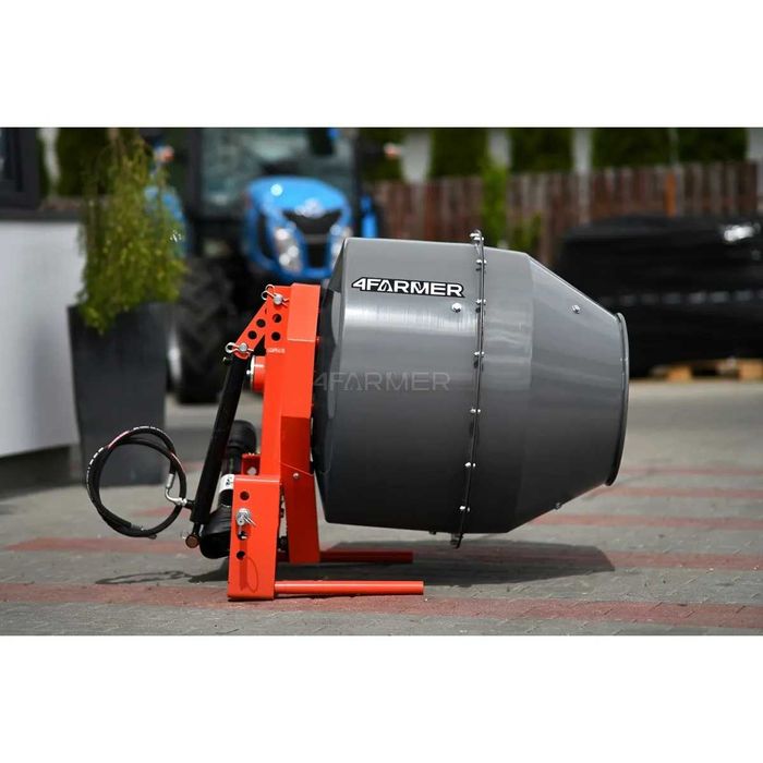 Betoniarka do Ciągniika na wałek Wom Hydrauliczna 140L Szybka Dostawa