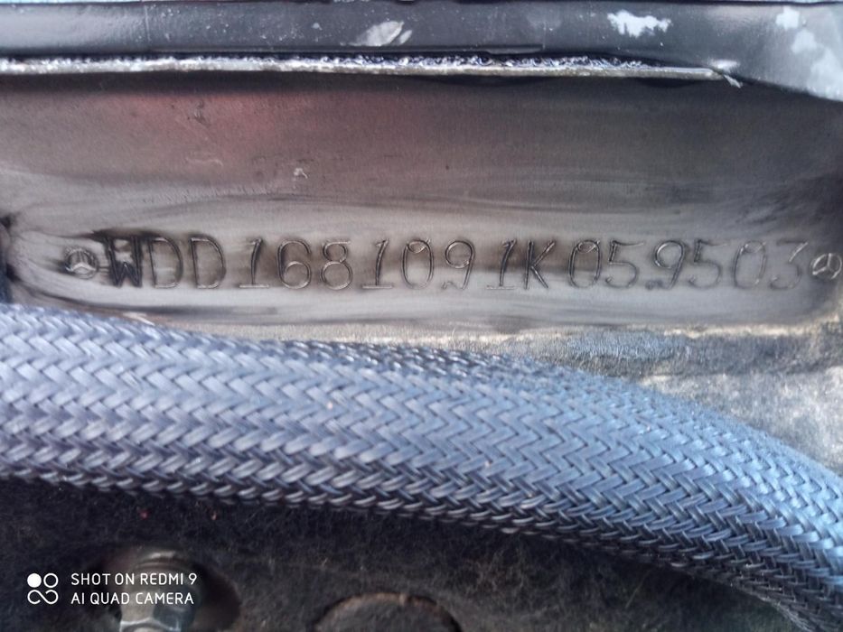 farol direito mercedes-benz clase a bm 168