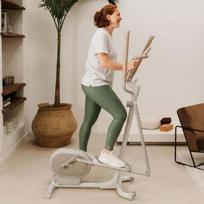 Bicicleta Elíptica Conectada Initial Elliptical 100 Branco