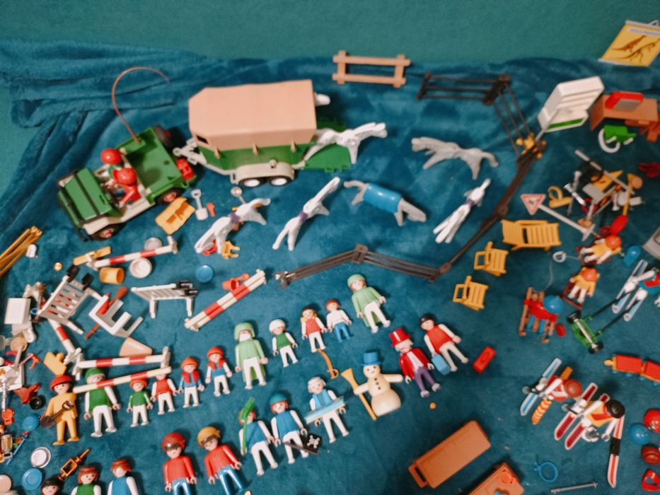 Playmobil dużo ludziki i części dla zbieracza 1974