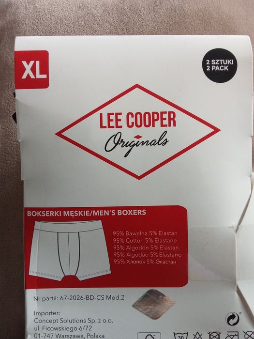 Bokserki Lee Cooper XL