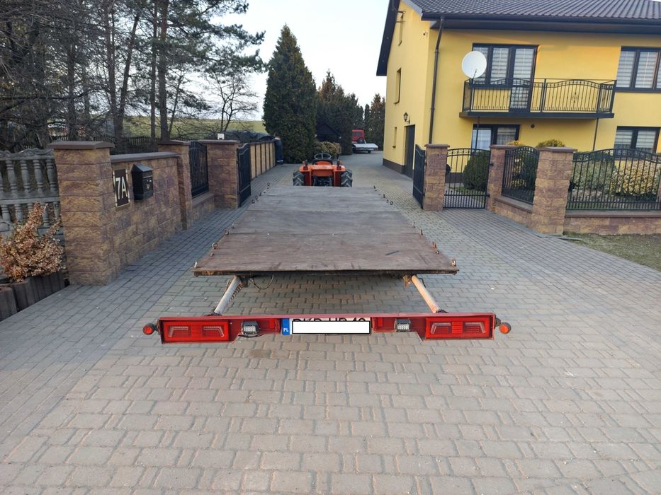Platforma 4.90 x 1.85 * DMC 2000KG * Zarejestrowana *