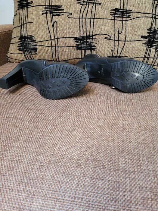 Skórzane kozaczki Oleksy ,rozmiar 36