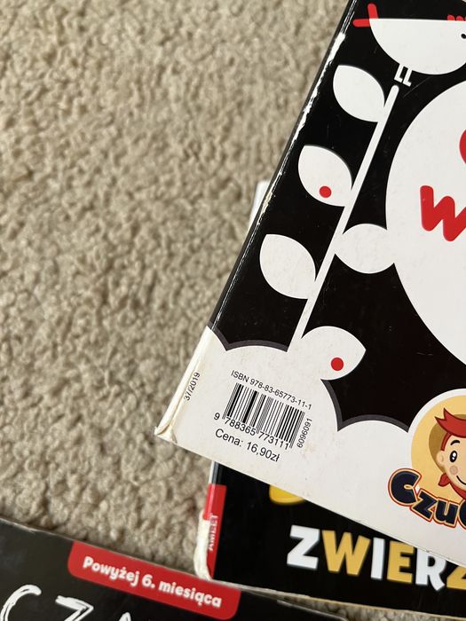 Książeczki kontrastowe Czuczu Disney