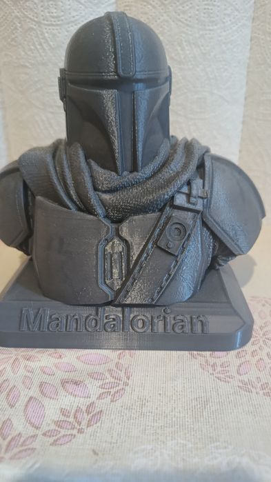 Фігурка, мандалорец, друк 3D принтером.