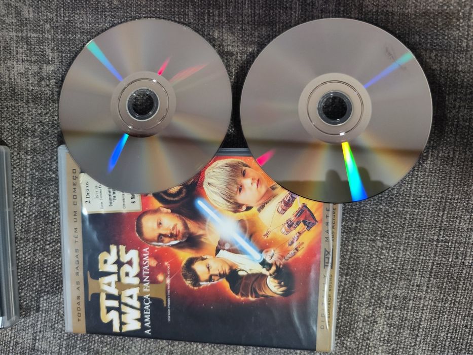 Star wars dvd coleção