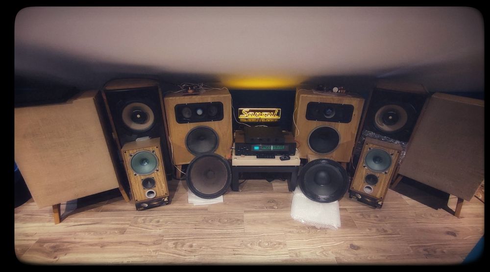 Zestaw kolumn stereo Isophon K3031 replika