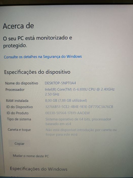 PC HP Windows Pro