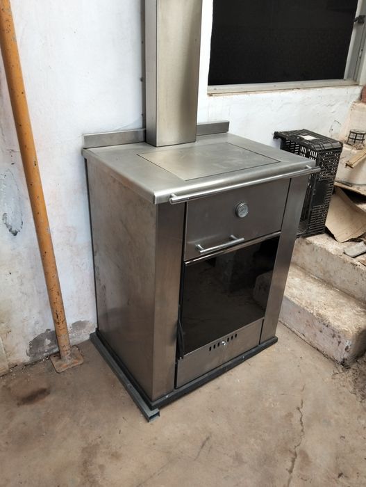 Forno a lenha inox
