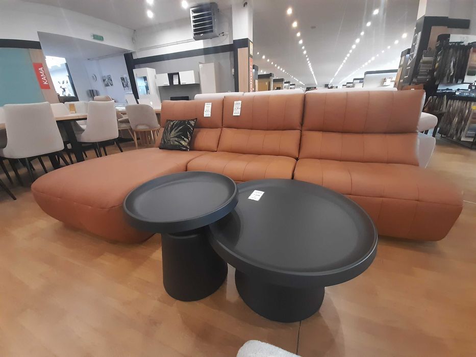 Narożnik CAMARO Etap Sofa*skóra naturalna*wyprzedaż ekspozycji