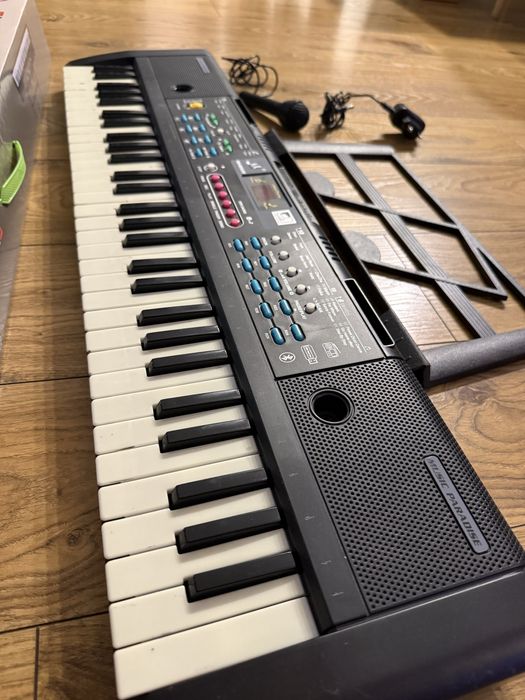 Keybord dla dziecka z mikrofonem