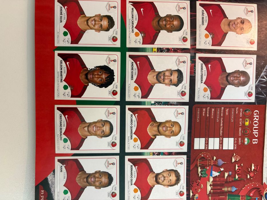 Caderneta Mundial 2018