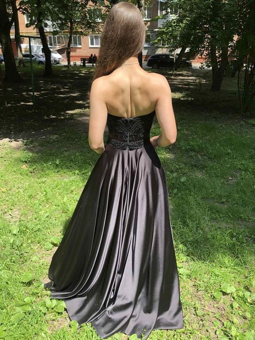 Сукня  Бальна - Вечірня , колір  Чорний Алмаз !