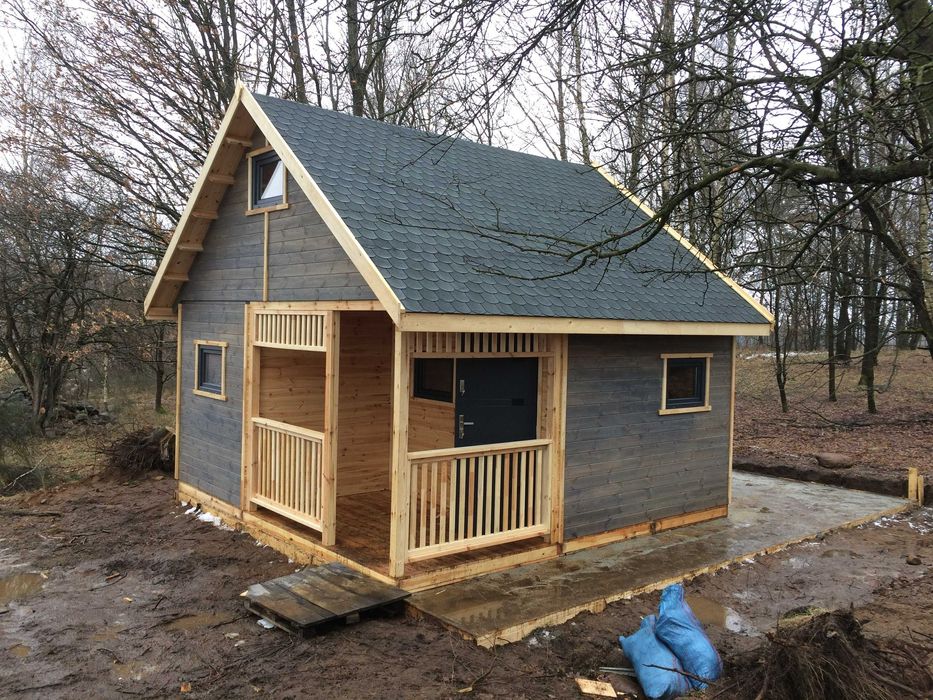 Domek letniskowy ALEX 5x4m  5x5m 5x6m Producent DREWNOTRIK.PL