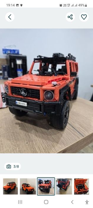 Klocki technique Mercedes G500