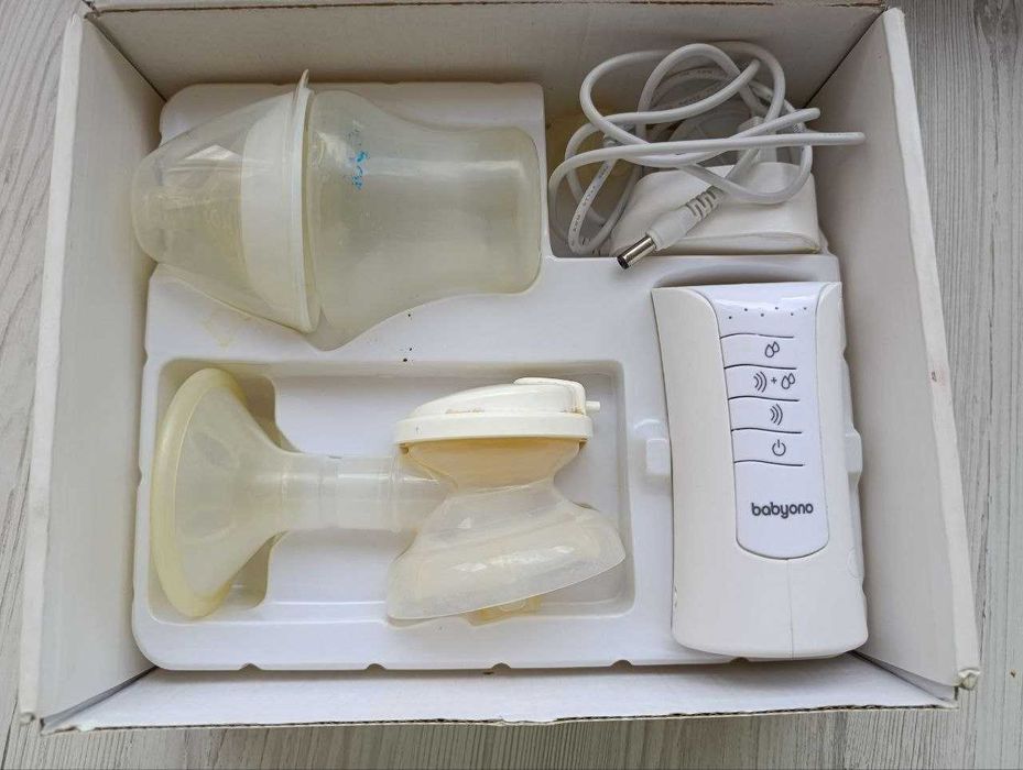 Молоковідсмоктувач електричний BabyOno Natural 3 в 1