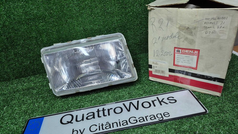 Otica Farol Direito Renault 21 Trafic 1987 em Diante Ref. BRN721-16000 NOVO DENJI