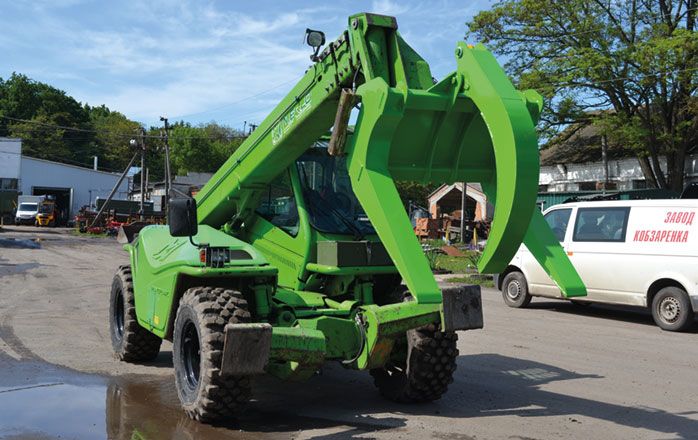 Захват для дерев колод лісу | Лісозахват гілкозахват на навантажувач