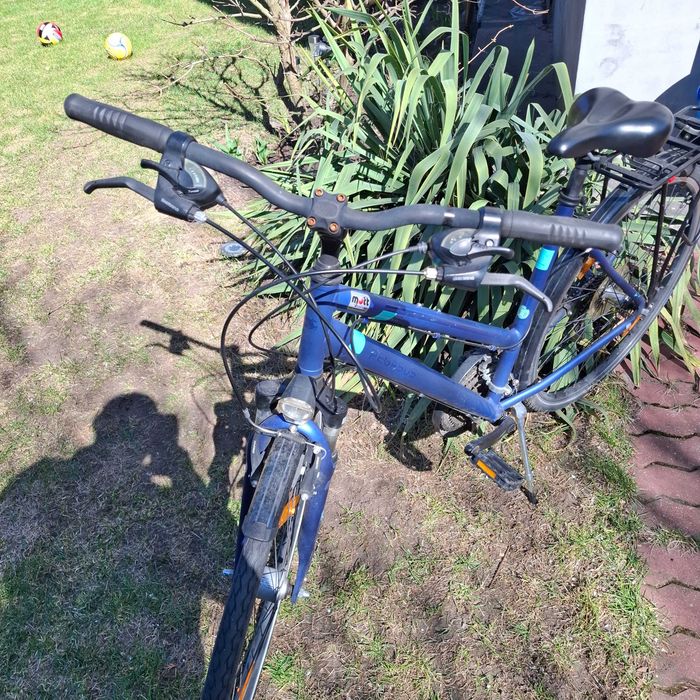 Pegasus Piazza | Niezawodny rower trekkingowy | Schwalbe Marathon | Prądnica | Stan BDB