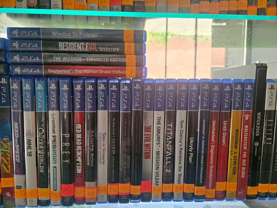 *NOWE TYTUŁY* Gry PS4 PlayStation 4 Minecraft NFS Cyberpunk PES RDR FIFA Wiedźmin