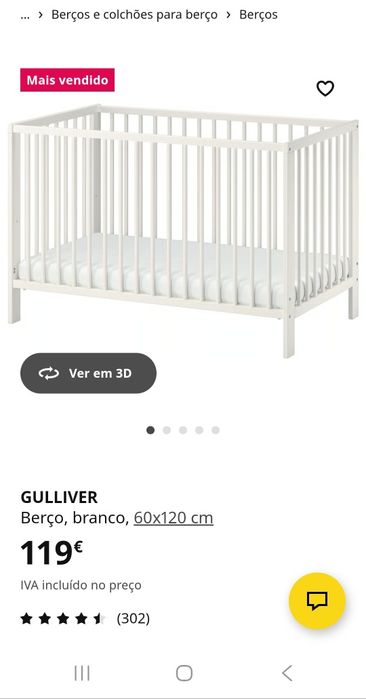 Berço Ikea - Gulliver