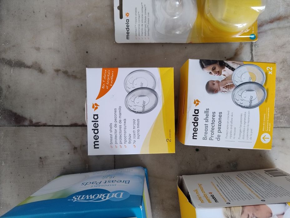 Discos protetor mamilos NOVOS sem uso