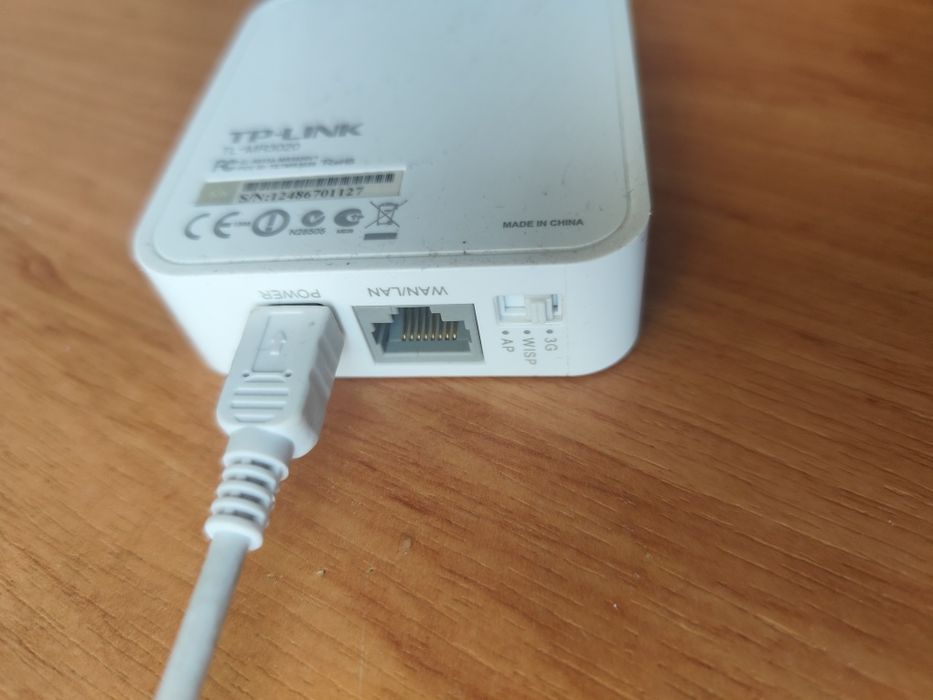 Router Tp-link 3020 4g lte na dd-wrt