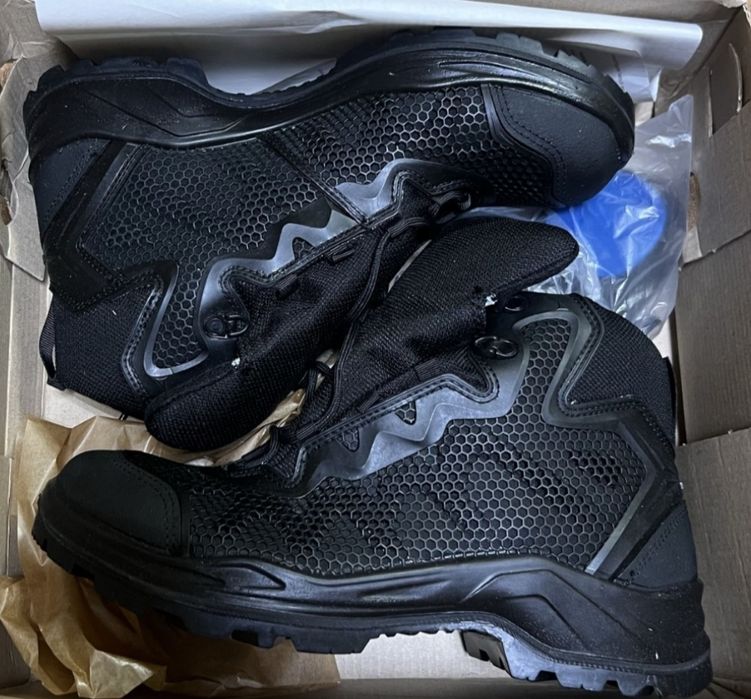 Черевики літні повсякденні ,берці Talan чорні ( Bercci Talent демісезоні)