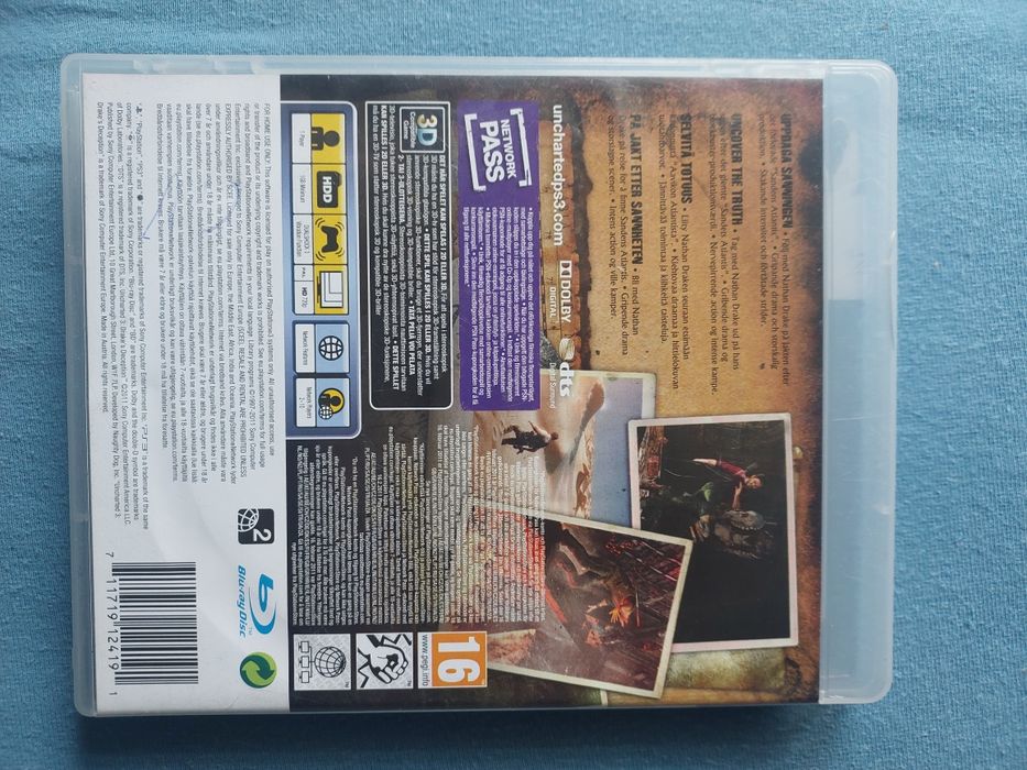 Uncharted 3  ps3