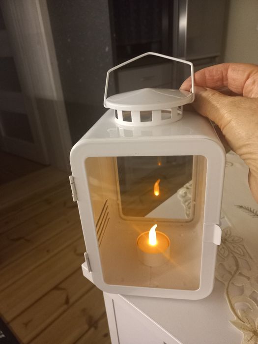 Lampion metalowy